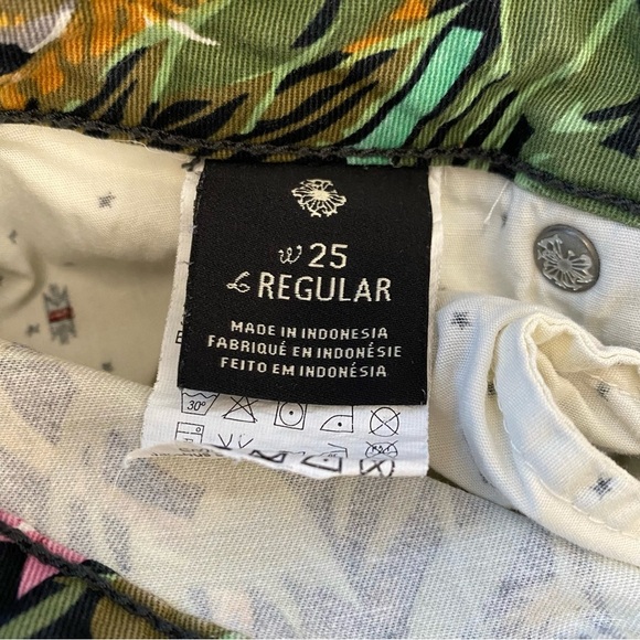 Scotch & Soda Maison Scotch Les Bon Vivants Jungle Print Tapered Jeans exotic lo - Picture 5 of 14